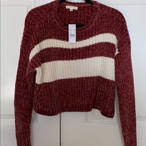 LA Hearts Velvet Sweater